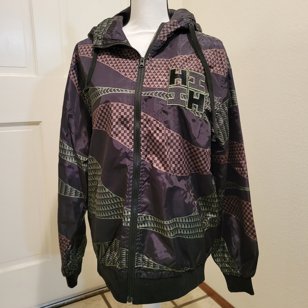Hawaii's Finest hooded windbreaker jacket, Small, 2018 Collection